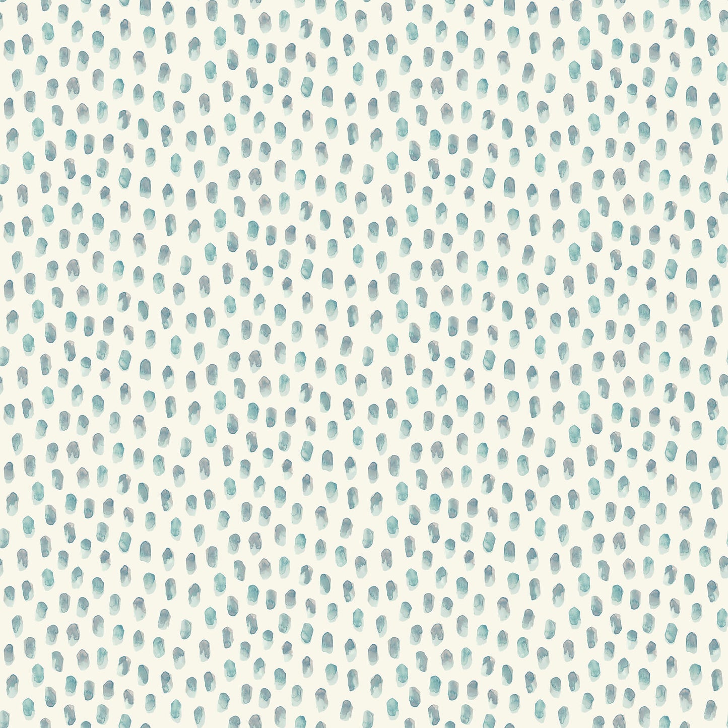 Chesapeake Blue Heron Sand Drips Painted Dots Wallpaper - Aqua