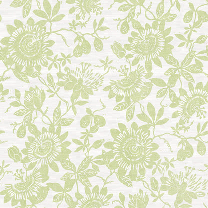 A-Street Prints Georgia Helen Wallpaper - Light Green