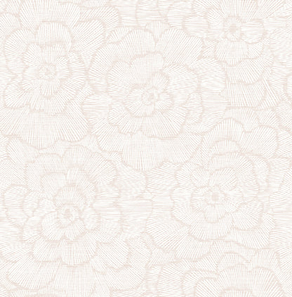 A-Street Prints Middleton Periwinkle Wallpaper - Pink