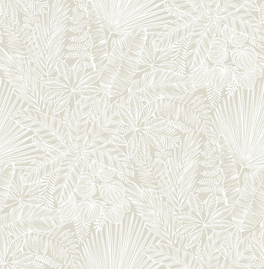 A-Street Prints Middleton Vita Wallpaper - Off-White