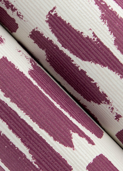 A-Street Prints Middleton Myrtle Wallpaper - Purple