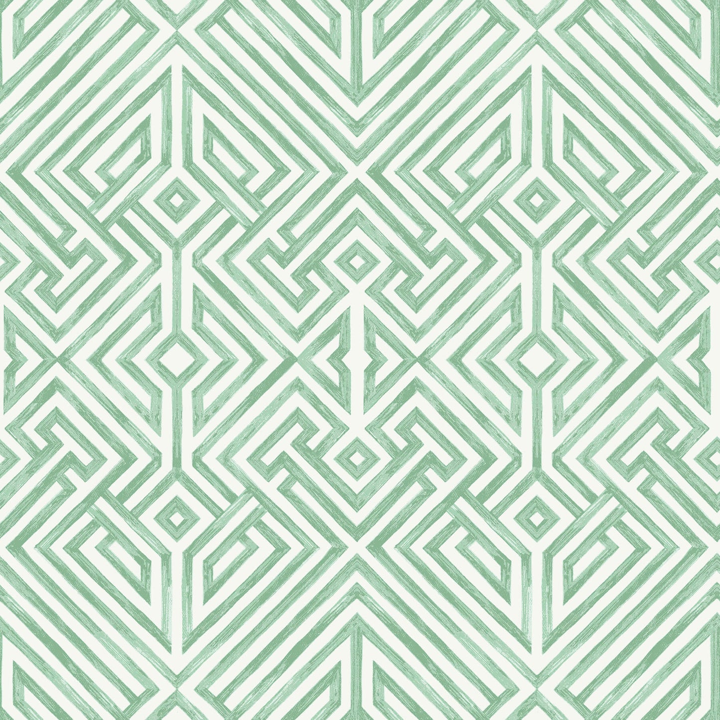 A-Street Prints Middleton Lyon Wallpaper - Green