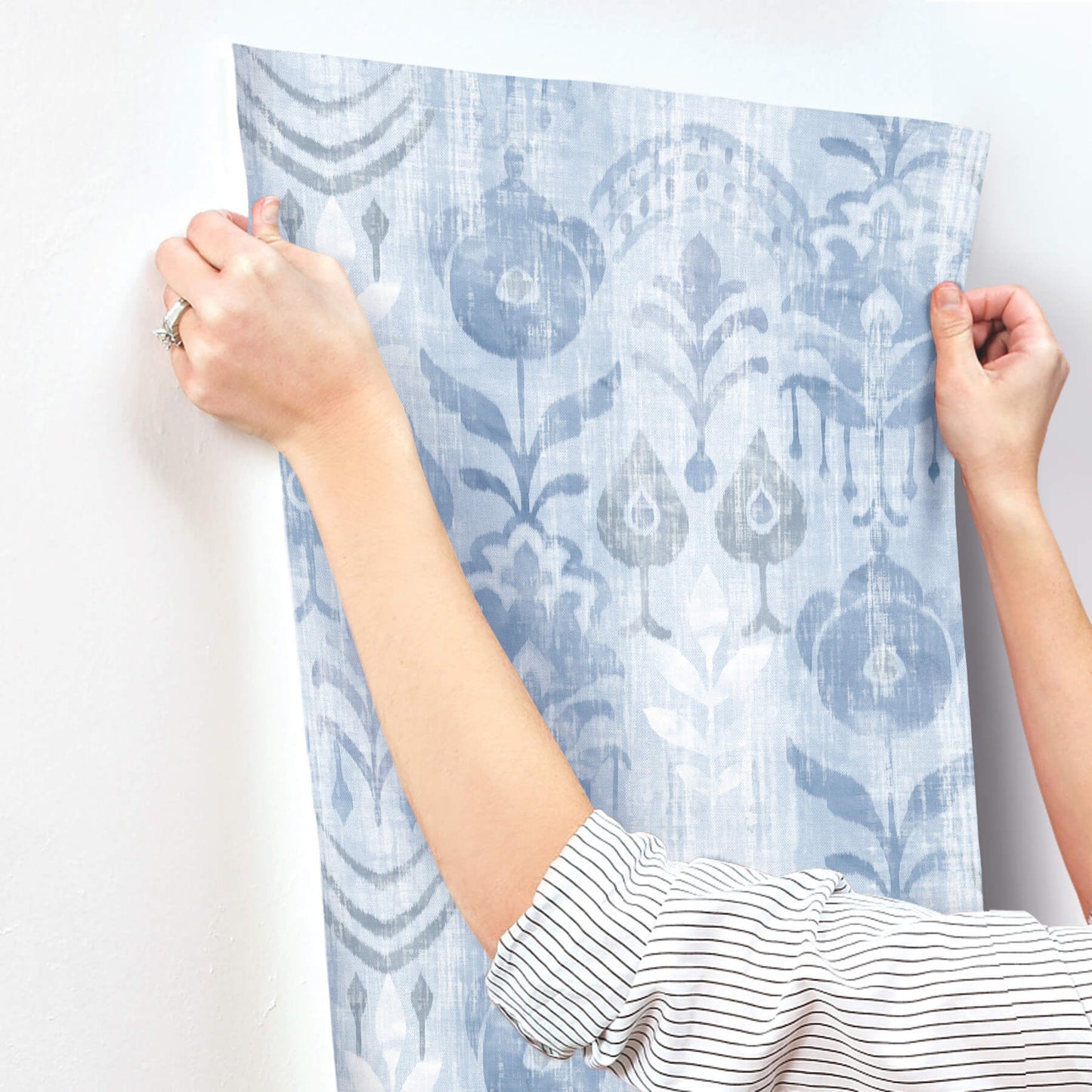 A-Street Prints Terrace Pavord Wallpaper - Blue
