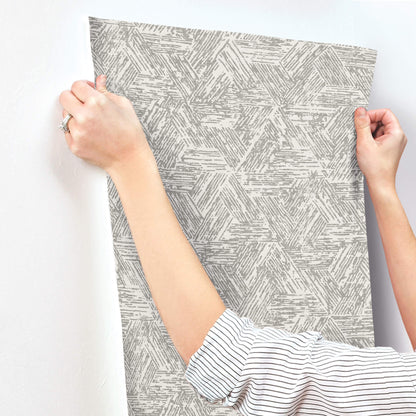 A-Street Prints Terrace Retreat Wallpaper - Charcoal