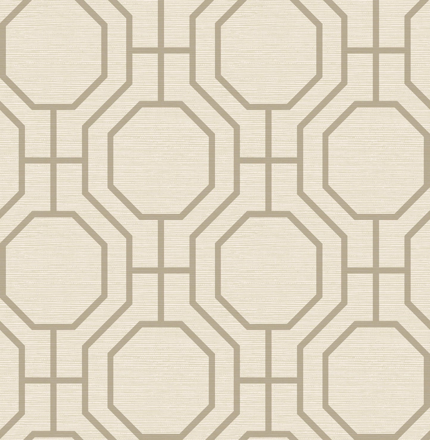 A-Street Prints Terrace Manor Wallpaper - Taupe
