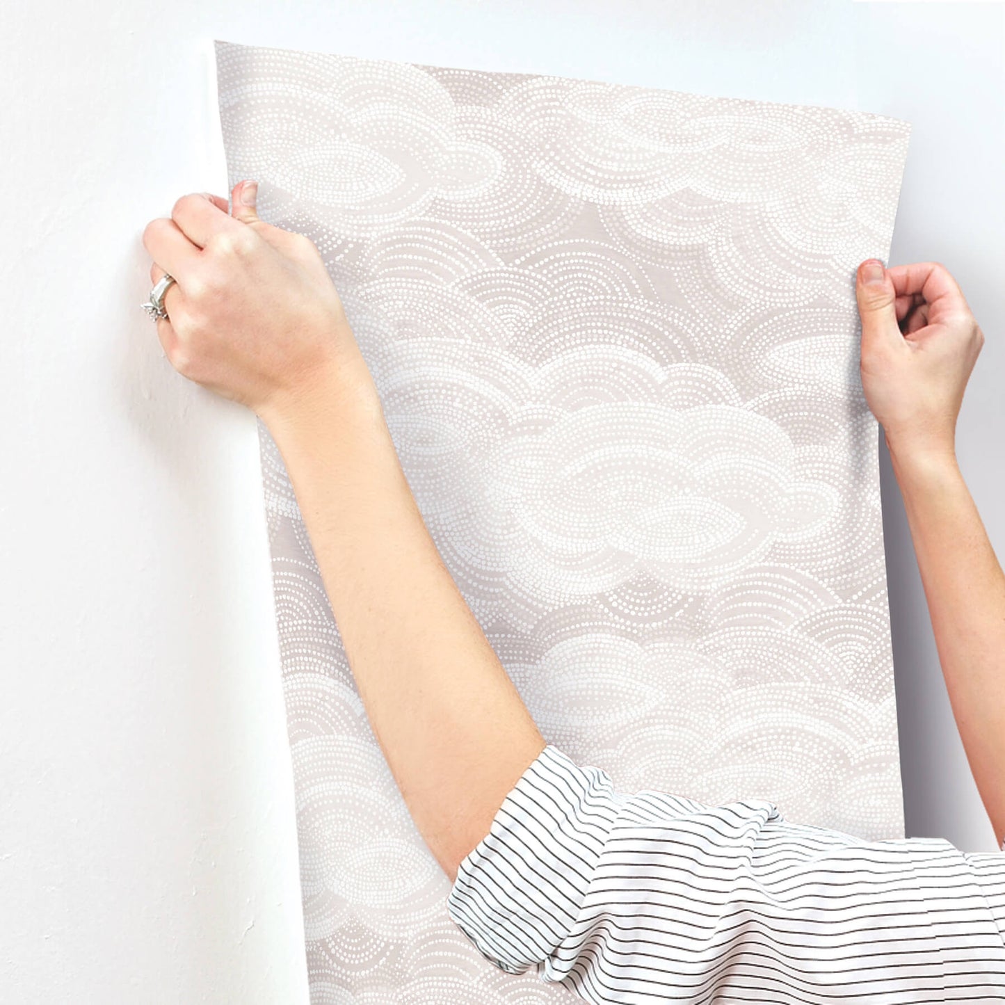 A-Street Prints Terrace Vision Wallpaper - Lavender