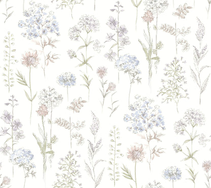 Chesapeake Wildflower Collection Wallpaper - SAMPLE