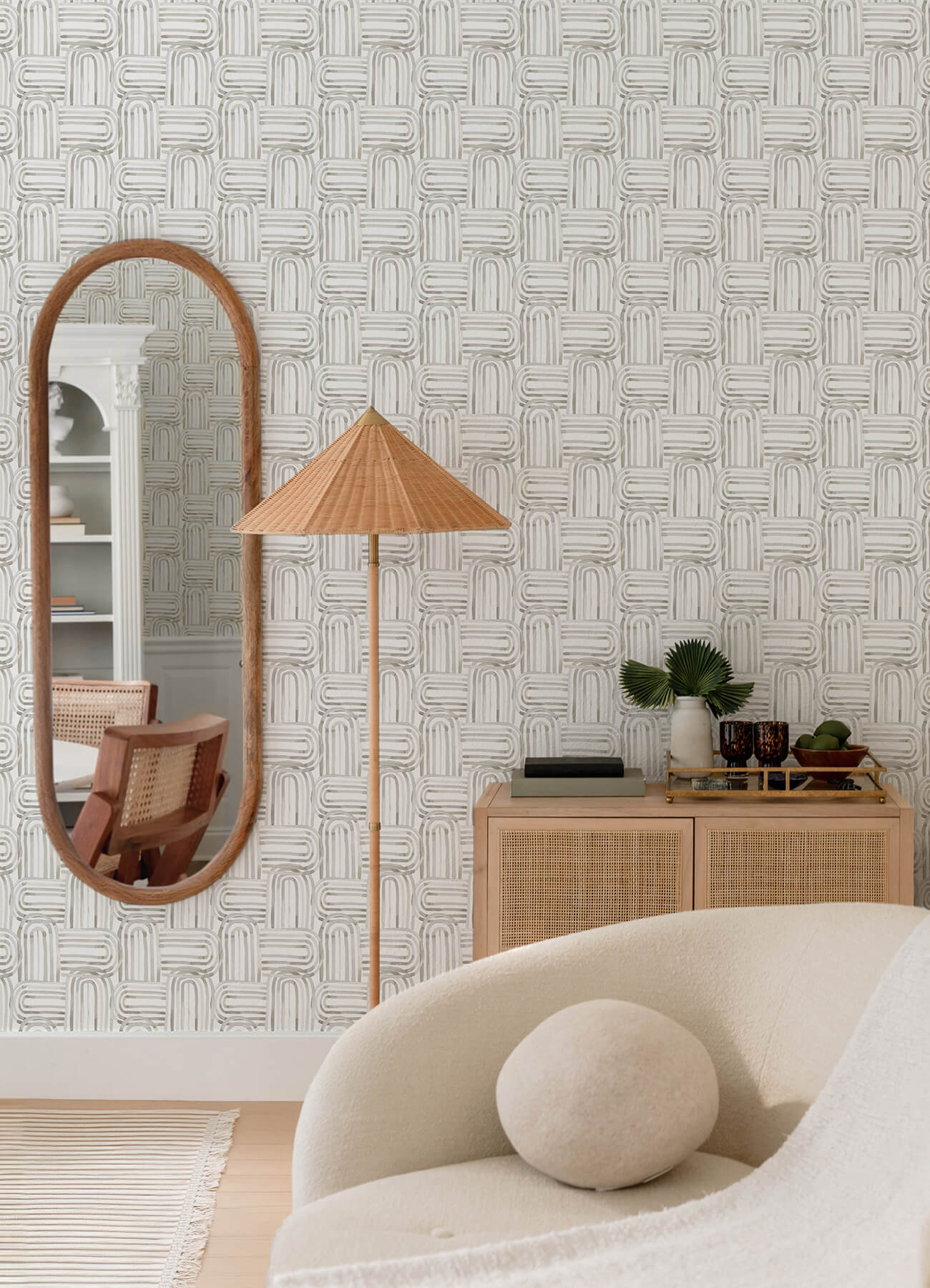 A-Street Prints Whimsy Lolly Wallpaper - Beige