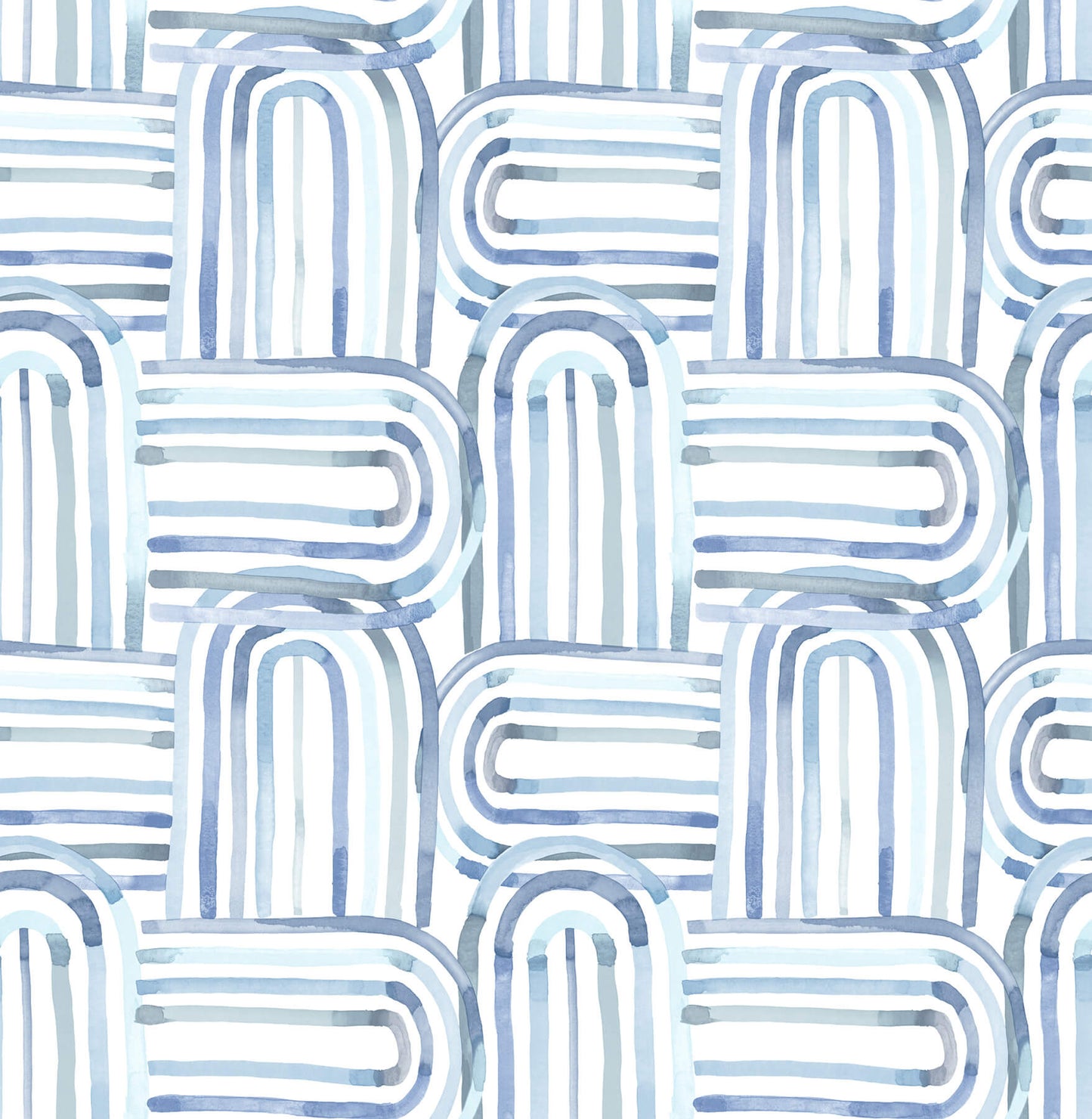 A-Street Prints Whimsy Lolly Wallpaper - Blue