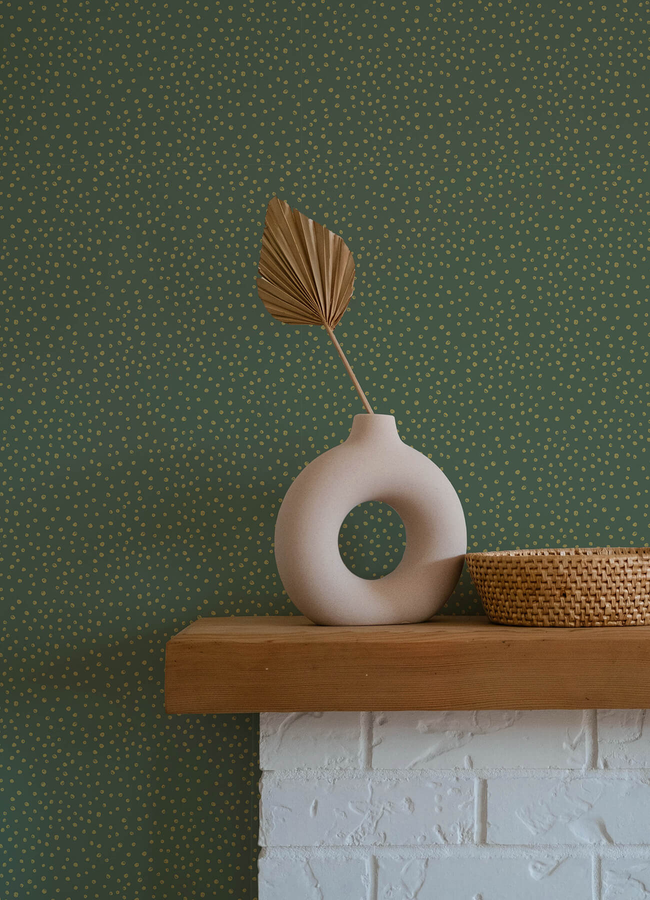 A-Street Prints Whimsy Cassie Wallpaper - Green