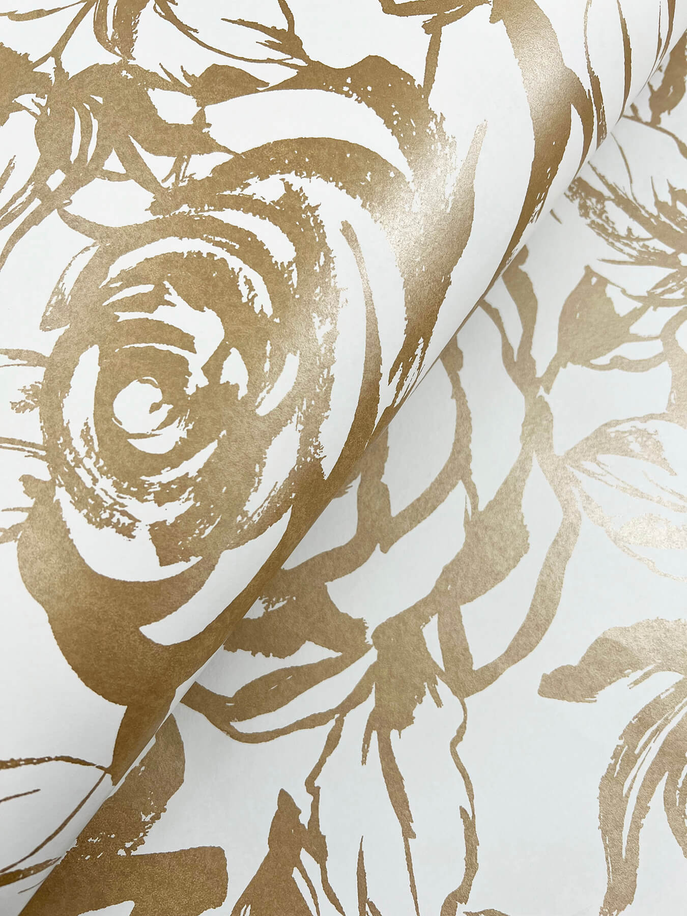 A-Street Prints Whimsy Nelda Wallpaper - Gold