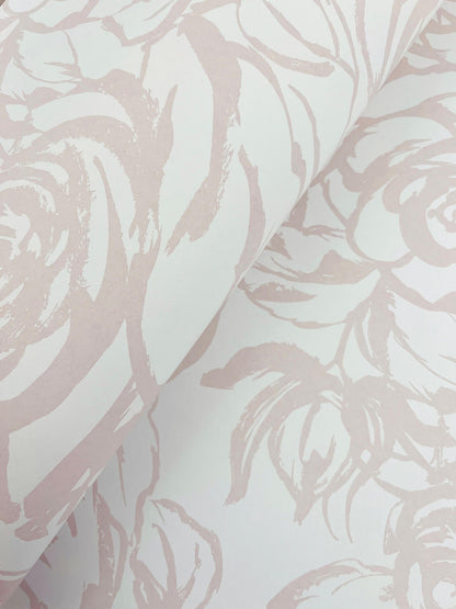 A-Street Prints Whimsy Nelda Wallpaper - Light Pink