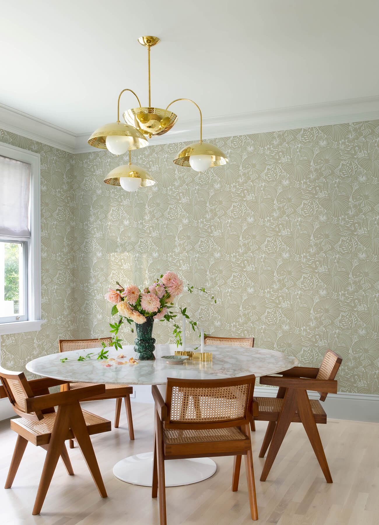 A-Street Prints Whimsy Idalia Flamingo Wallpaper - Beige