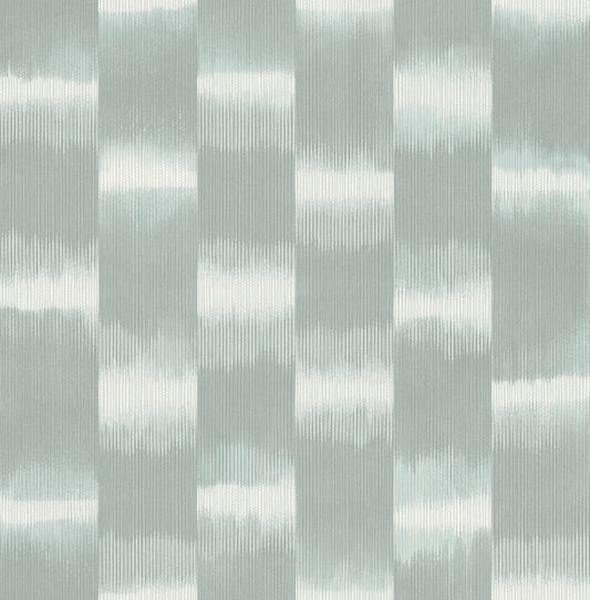 A-Street Prints Solace Baldwin Stripe Wallpaper - Teal