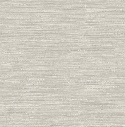 A-Street Prints Solace Sheehan Faux Grasscloth Wallpaper - Grey