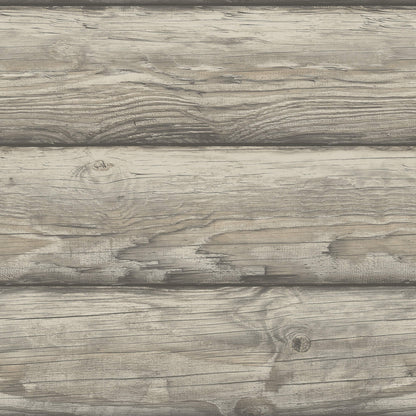 Chesapeake Yellowstone Bunkhouse Wallpaper - Ash