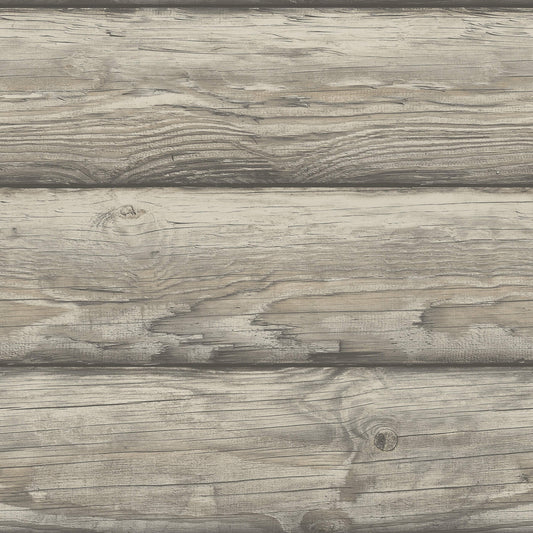 Chesapeake Yellowstone Bunkhouse Wallpaper - Ash