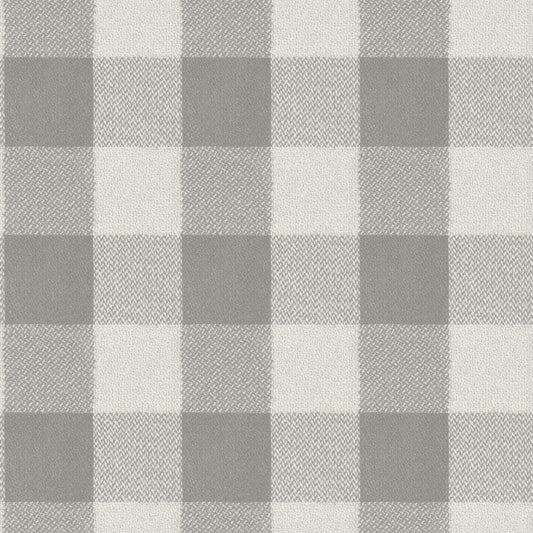 Chesapeake Yellowstone Lumberjack Wallpaper - Grey