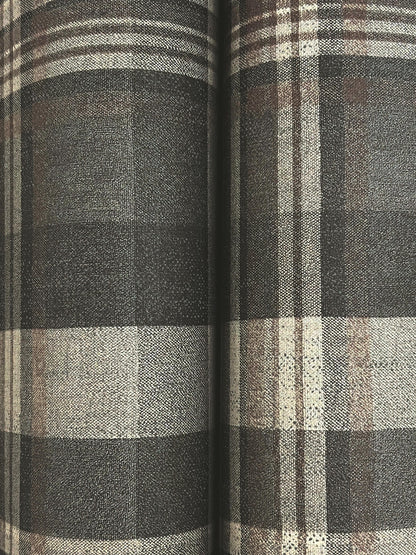 Chesapeake Yellowstone Dutton Plaid Wallpaper - Charcoal