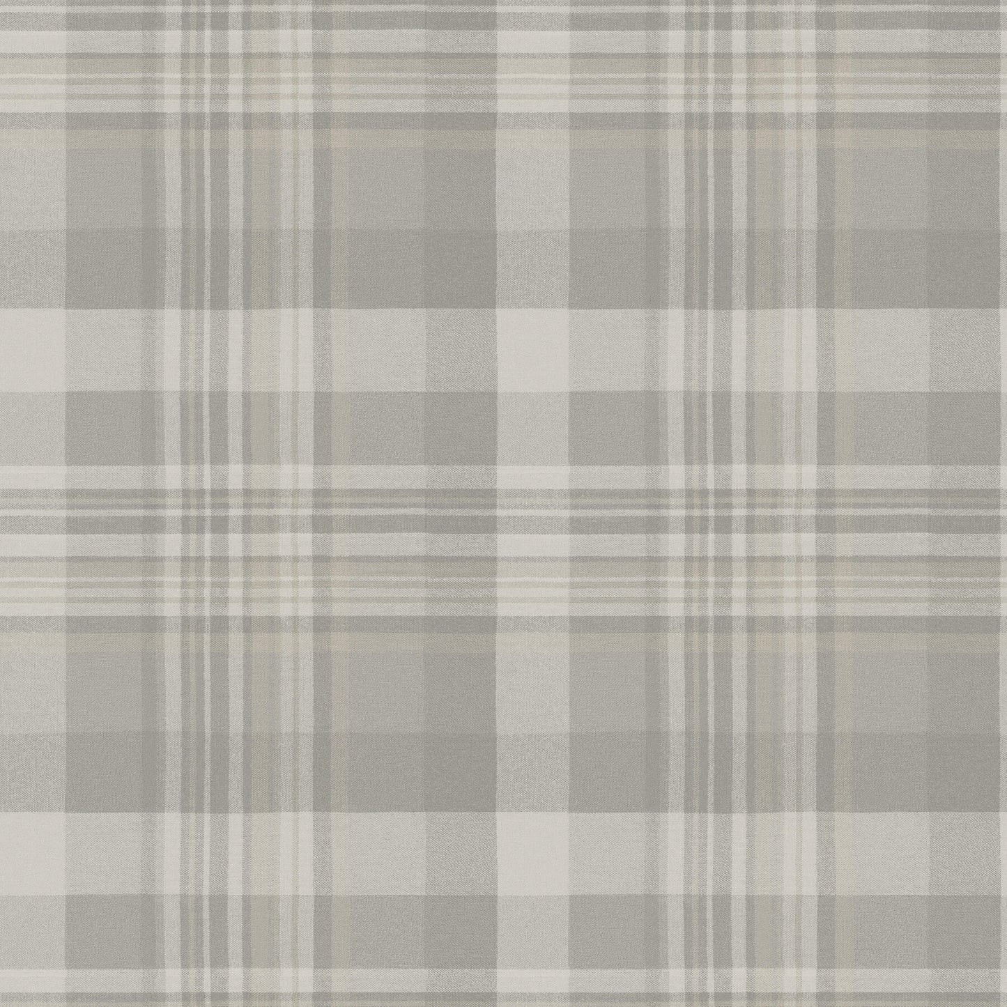 Chesapeake Yellowstone Dutton Plaid Wallpaper - Grey