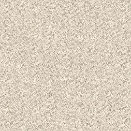 Chesapeake Yellowstone Woven Basket Wallpaper - Wheat