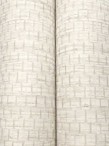 Chesapeake Yellowstone Plaited Grass Wallpaper - Cream