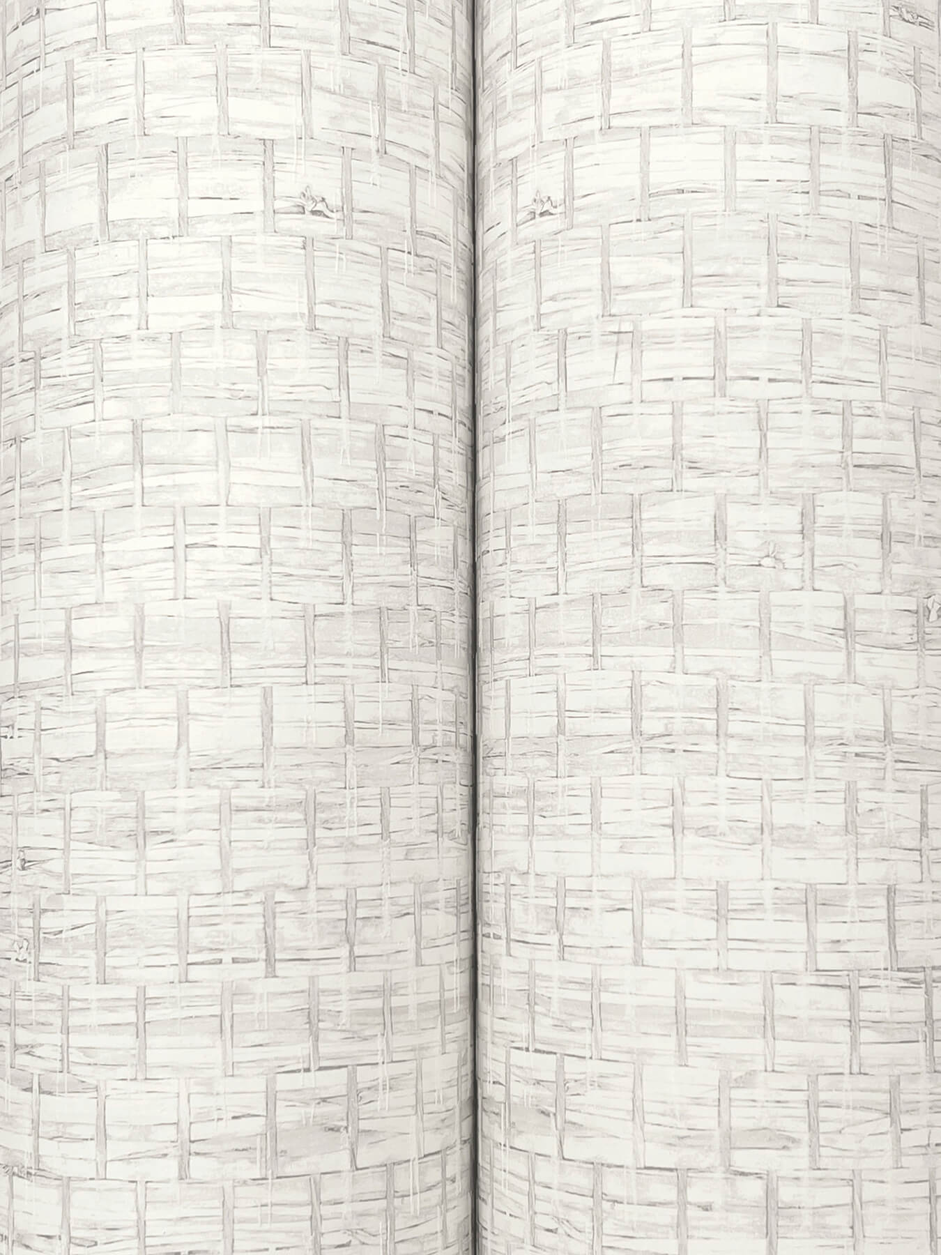 Chesapeake Yellowstone Plaited Grass Wallpaper - White