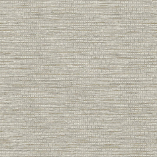 Chesapeake Yellowstone Plaited Grass Wallpaper - Grey