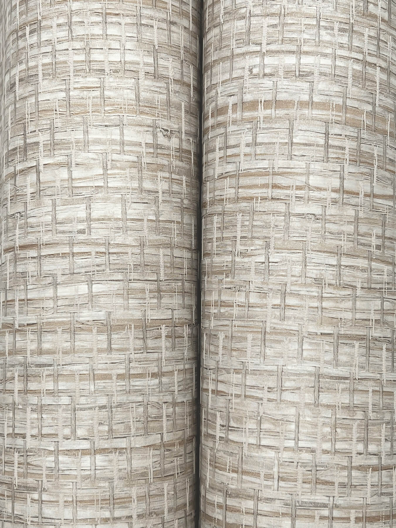 Chesapeake Yellowstone Plaited Grass Wallpaper - Grey