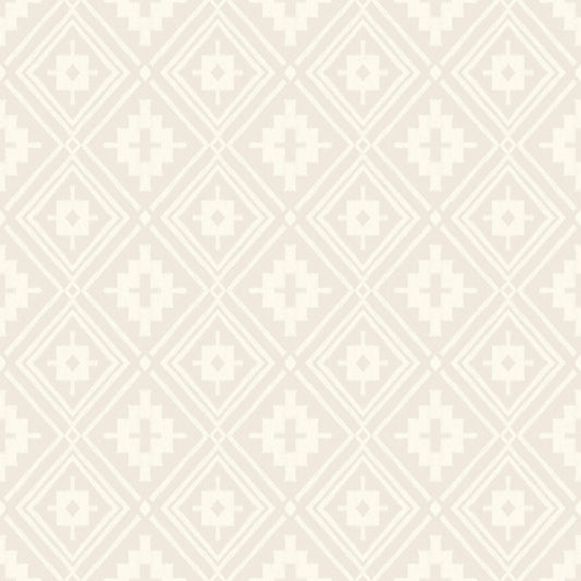 Chesapeake Yellowstone Camp Blanket Wallpaper - Cream