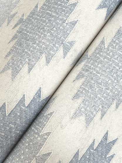 Chesapeake Yellowstone Stitched Heirloom Wallpaper - Indigo