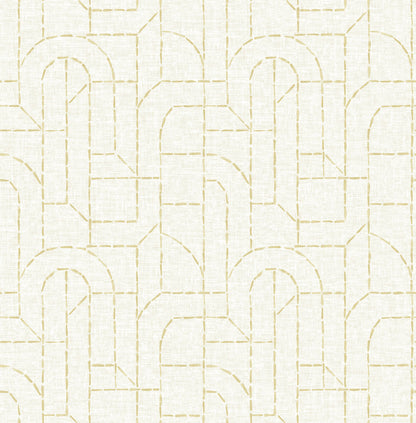 A-Street Prints Harmony Integrity Wallpaper - Yellow