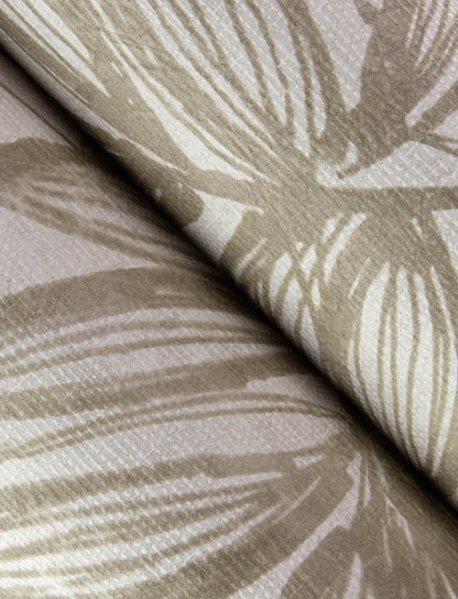 A-Street Prints Harmony Rhythmic Leaf Wallpaper - Taupe