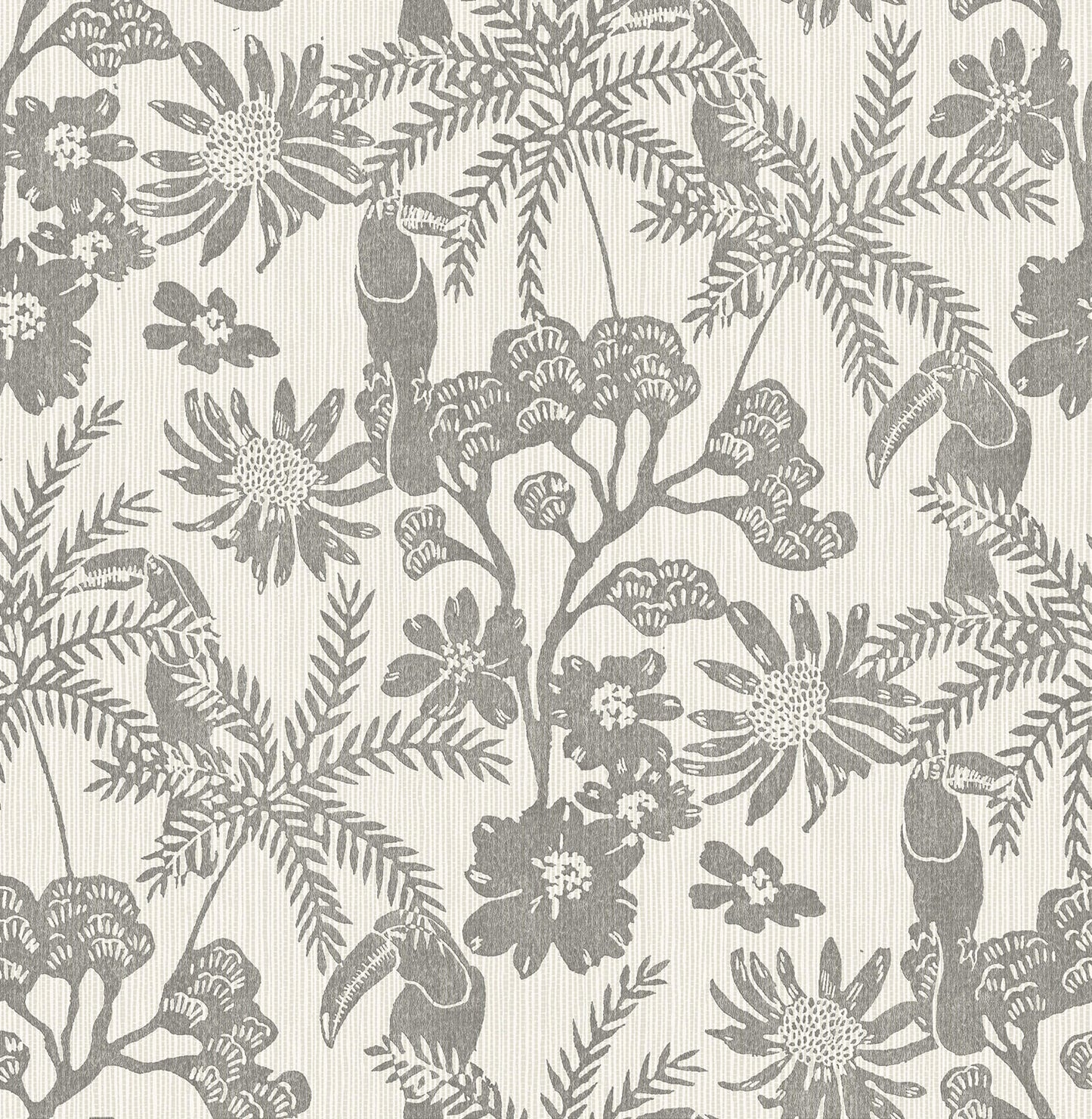 A-Street Prints Harmony Jacaranda Wallpaper - Stone