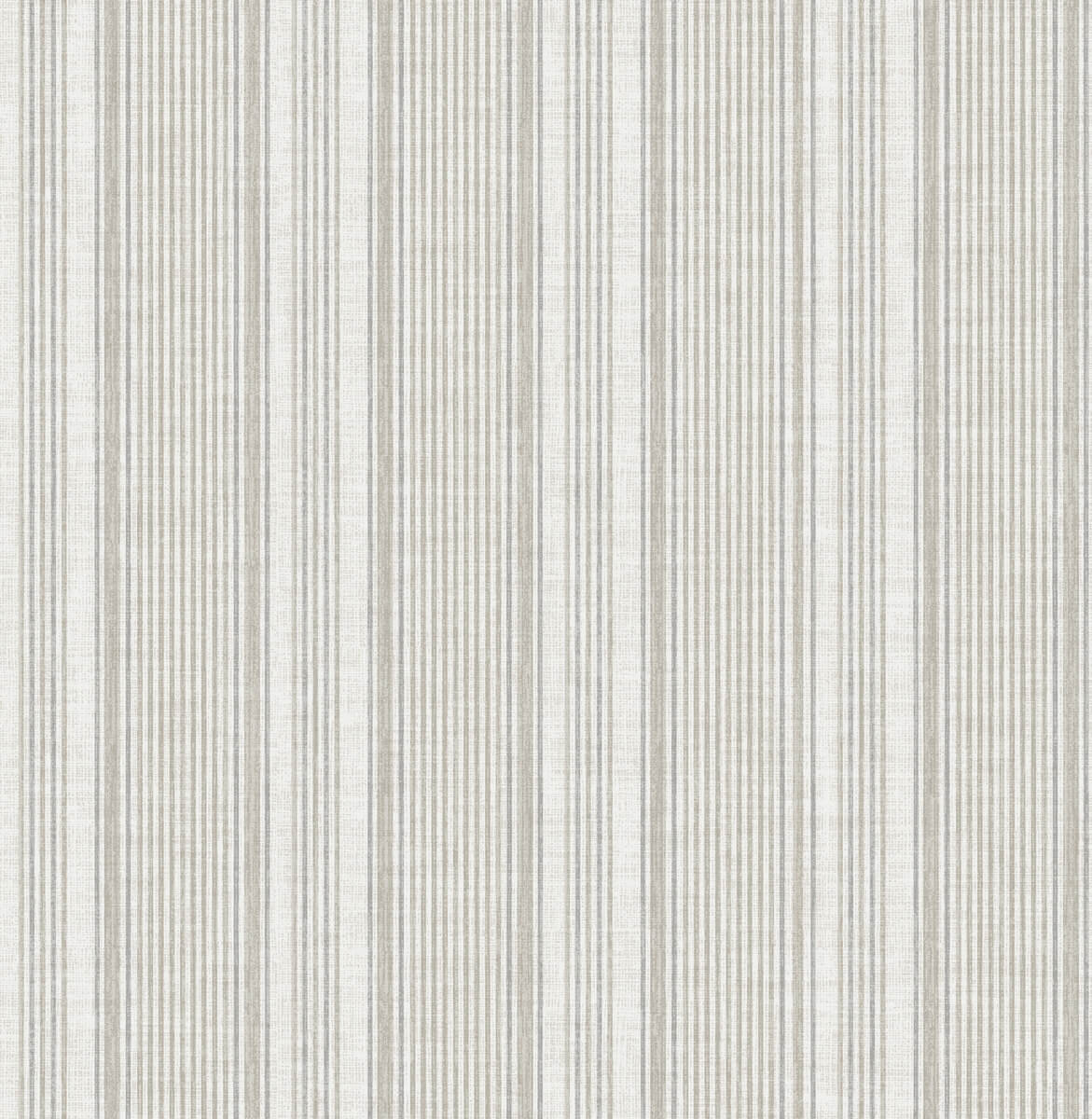 A-Street Prints Haberdashery Ayanna Striped Wallpaper - Neutral