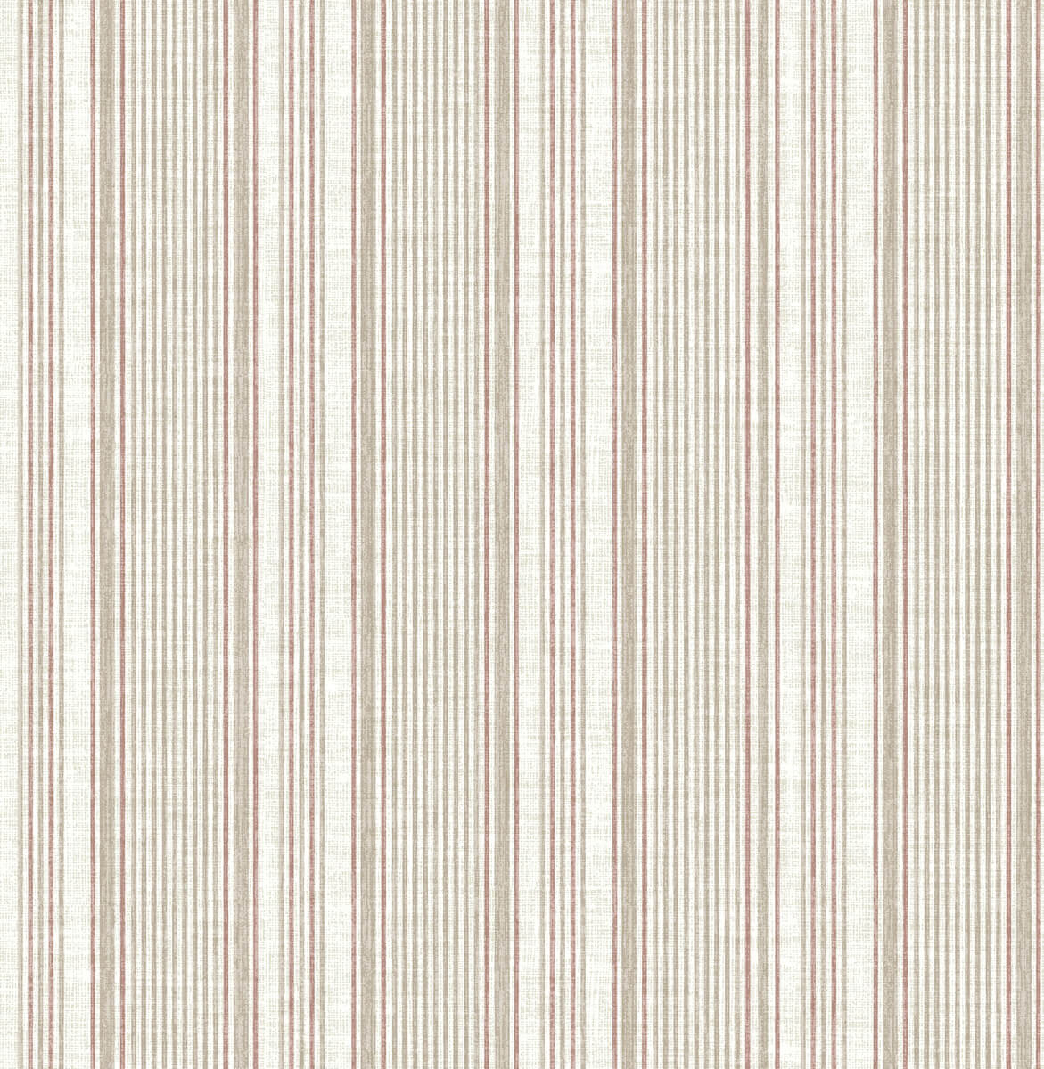 A-Street Prints Haberdashery Ayanna Striped Wallpaper - Rust