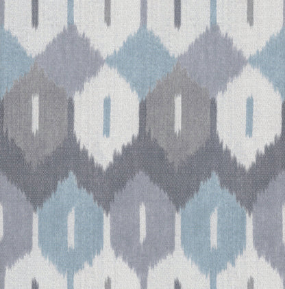 A-Street Prints Haberdashery Abilene Ikat Wallpaper - Denim