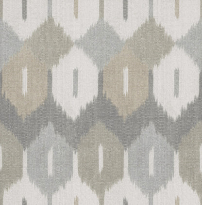 A-Street Prints Haberdashery Abilene Ikat Wallpaper - Neutral