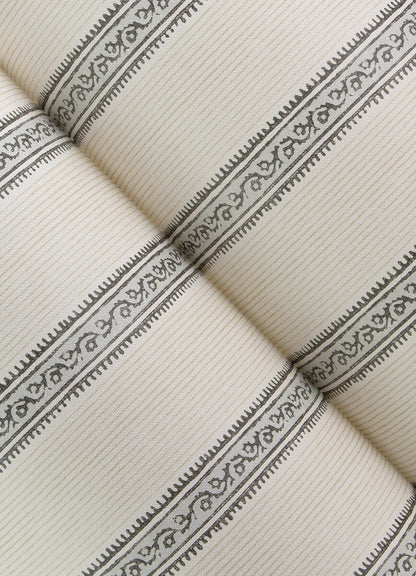 Chesapeake Printworks Mandevilla Stripe Wallpaper - Black