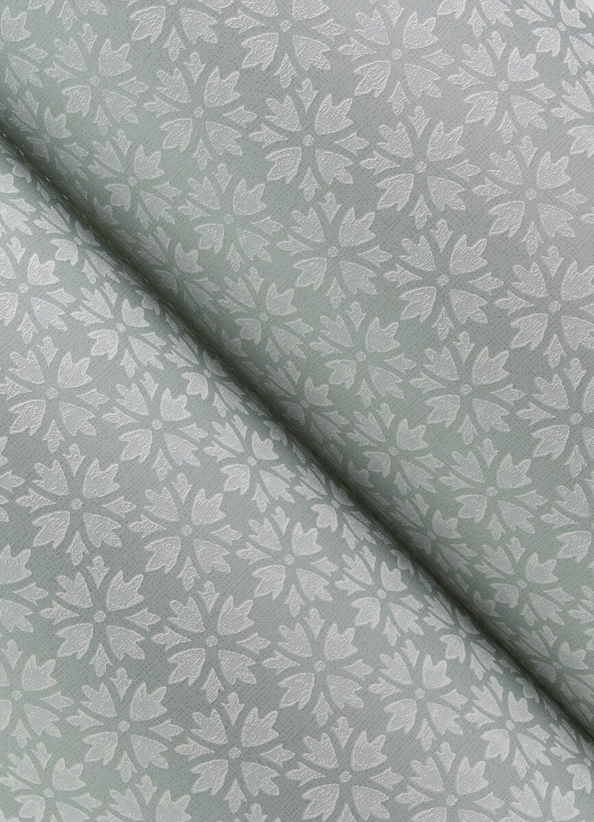 Chesapeake Printworks Phlox Wallpaper - Light Blue
