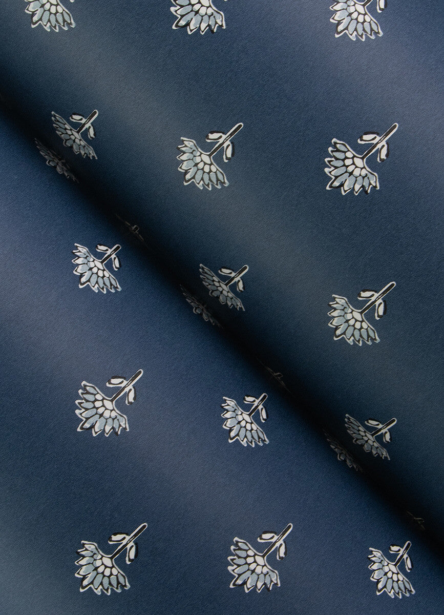 Chesapeake Printworks Surdiva Wallpaper - Indigo