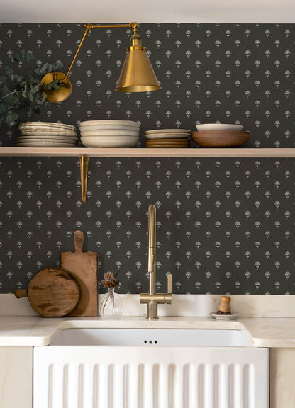 Chesapeake Printworks Surdiva Wallpaper - Black