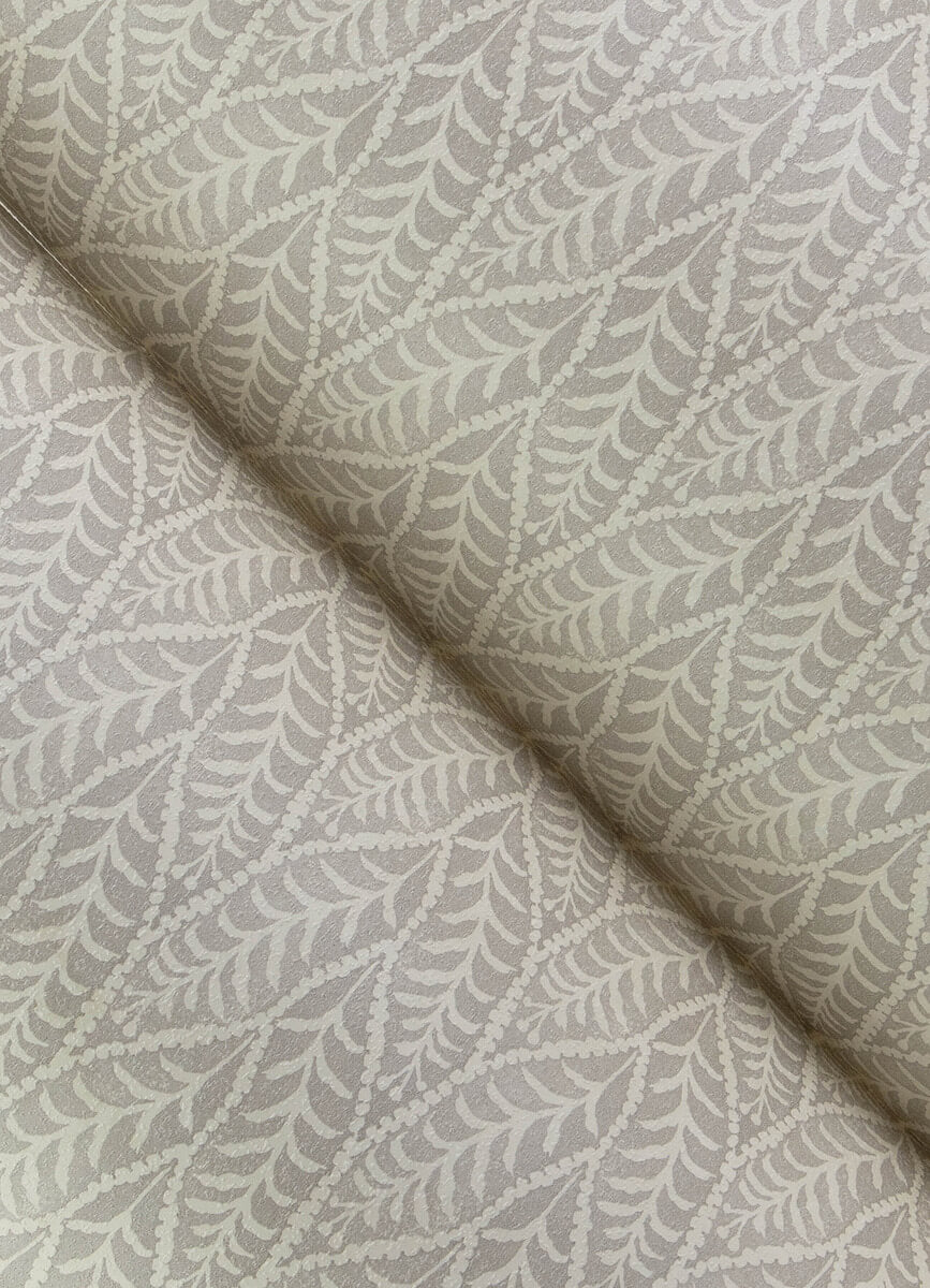 Chesapeake Printworks Coleus Leaves Wallpaper - Grey