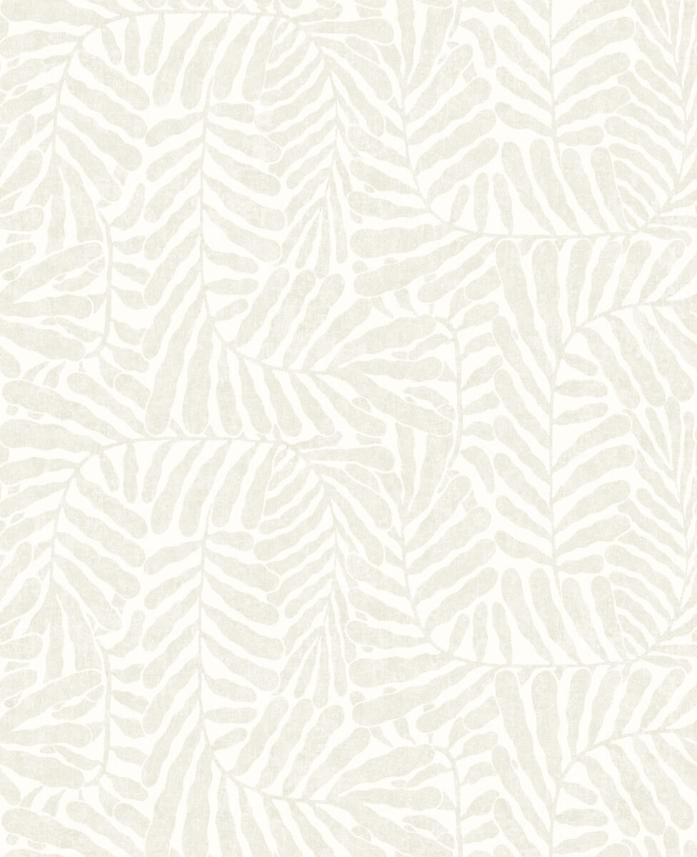 Drew & Jonathan Home Gabriel Fern Wallpaper - Pearl