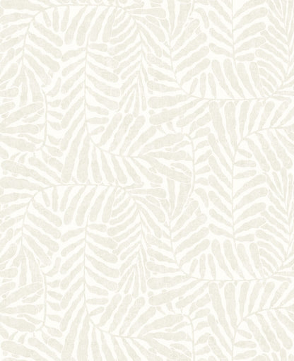 Drew & Jonathan Home Gabriel Fern Wallpaper - Pearl