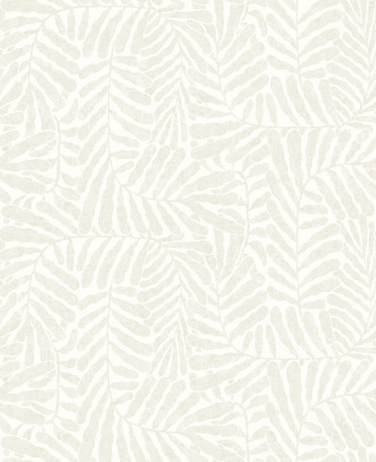 Drew & Jonathan Home Gabriel Fern Wallpaper - Pearl