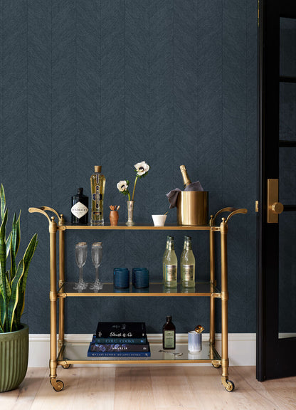 Drew & Jonathan Home Kallam Wallpaper - Indigo