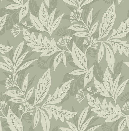 Drew & Jonathan Home Anita Wallpaper - Sage