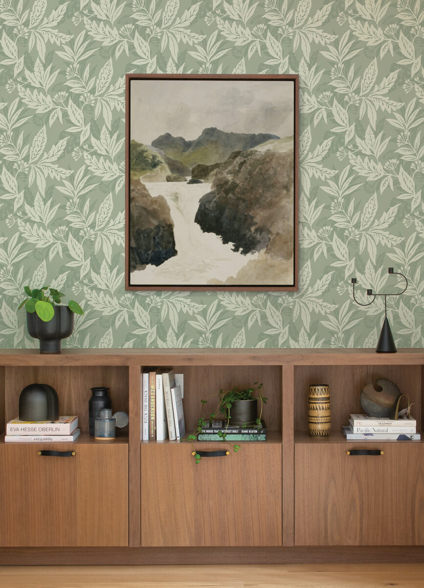 Drew & Jonathan Home Anita Wallpaper - Sage