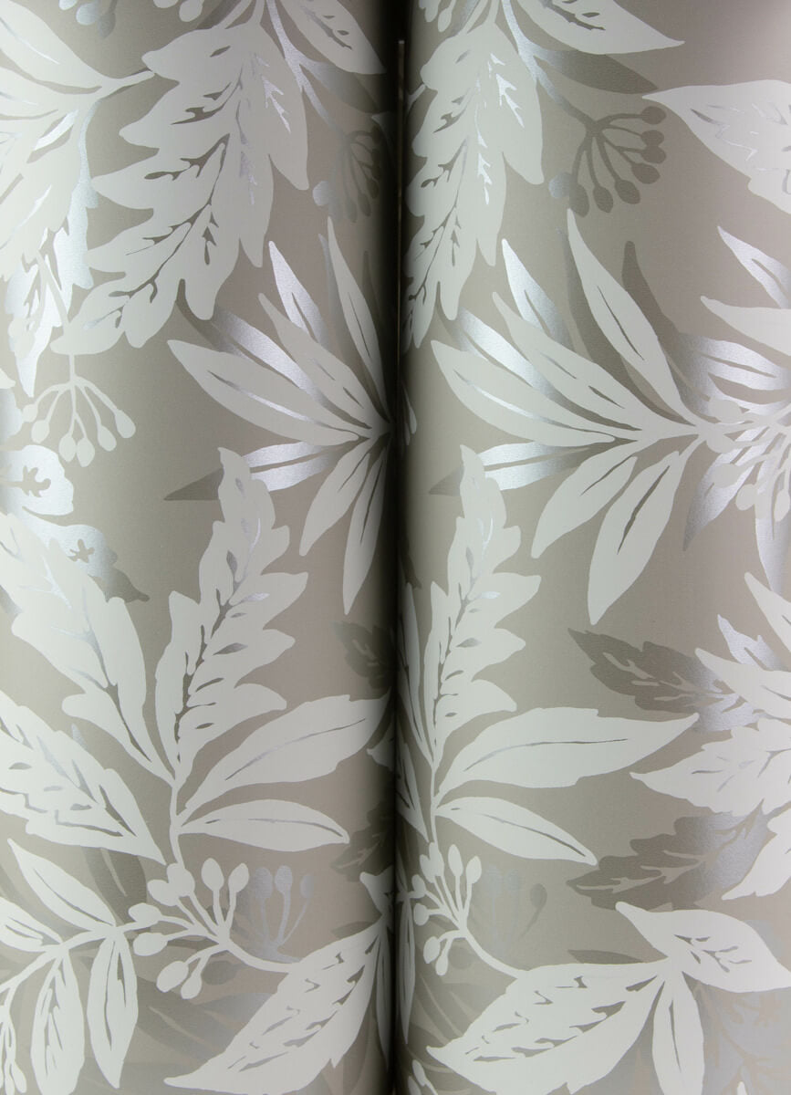 Drew & Jonathan Home Anita Wallpaper - Pewter